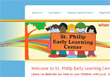 St. Philip Early Learning Center, web design and development by sites and beyond in Louisville and Boulder Colorado and Erie, CO